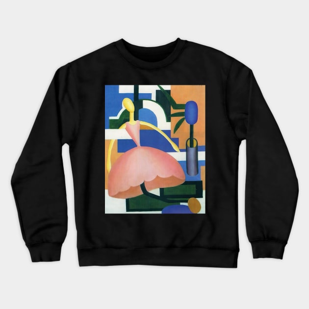 a boneca - Tarsila do Amaral Crewneck Sweatshirt by Kollagio